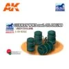 1/35 GERMAN WWII 200L OIL DRUMS -Wargame Spirit Boutique 1 35 german wwii 200l oil drums