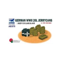 1/35 GERMAN WWII 20L JERRYCANS