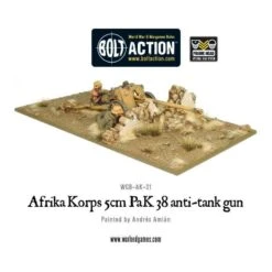 Afrika Korps 5cm PaK 38 Anti-tank Gun