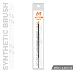 AK SYNTHETIC BRUSH - FILBERT 2 - AK