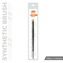 AK SYNTHETIC BRUSH - FILBERT 4 - AK