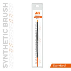AK SYNTHETIC BRUSH - FLAT 2 - AK