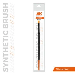 AK SYNTHETIC BRUSH - FLAT 4 - AK