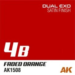 AK1508 Dual Exo 4B - Faded Orange 60ml 3 AK1508 Dual Exo 4B - Faded Orange 60ml -Wargame Spirit Boutique ak1508 dual exo 4b faded orange 60ml 1