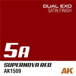 AK1509 Dual Exo 5A - Supernova Red 60ml -Wargame Spirit Boutique ak1509 dual exo 5a supernova red 60ml 1