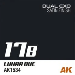 AK1534 Dual Exo 17B - Lunar Bue 60ml -Wargame Spirit Boutique ak1534 dual exo 17b lunar bue 60ml 1