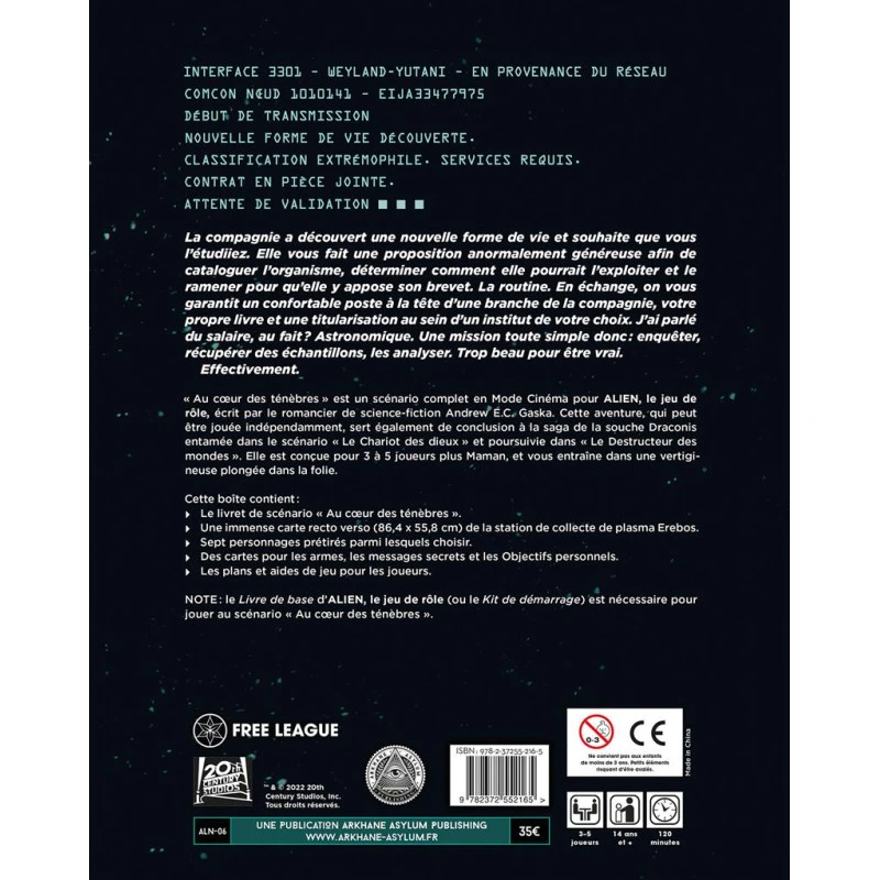 Alien : Au Cœur Des Ténèbres 2 Alien : Au Cœur Des Ténèbres – Image 2