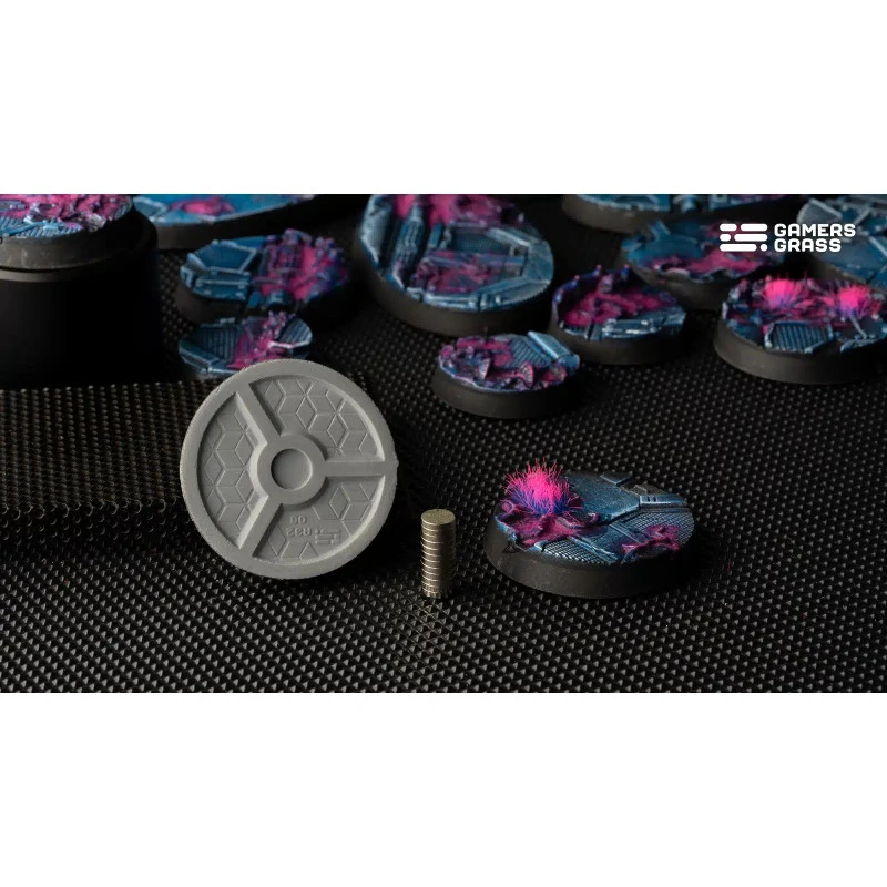 Alien Infestation Bases Round 32mm (x8) 5 Alien Infestation Bases Round 32mm (x8) – Image 5