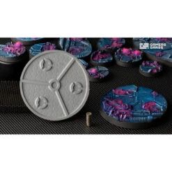 Alien Infestation Bases Round 60mm (x2) -Wargame Spirit Boutique alien infestation bases round 60mm x2 4