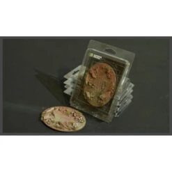 Badlands Bases Oval 120mm (x1) -Wargame Spirit Boutique badlands bases oval 120mm x1 1