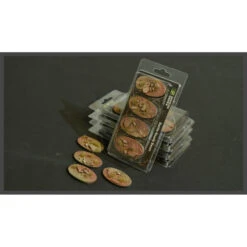 Badlands Bases Oval 60mm (x4) -Wargame Spirit Boutique badlands bases oval 60mm x4 1