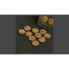 Badlands Bases Round 25mm (x10) -Wargame Spirit Boutique badlands bases round 25mm x10