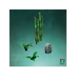 Bamboo Ruins SCENERY KIT 2 RUINS -Wargame Spirit Boutique bamboo ruins 2