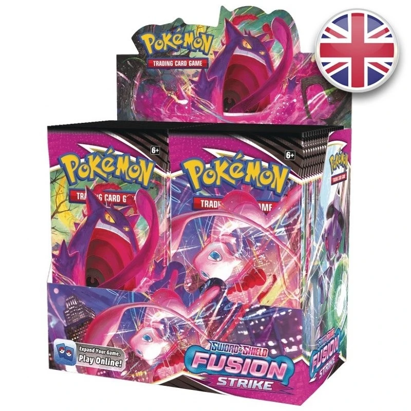 BOITE DE 36 BOOSTERS ÉPÉE ET BOUCLIER : POING DE FUSION - POKÉMON EN 1 BOITE DE 36 BOOSTERS ÉPÉE ET BOUCLIER : POING DE FUSION - POKÉMON EN