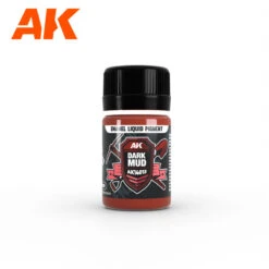Dark Mud - Liquid Pigment 35 Ml - AK