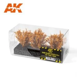 DARK YELLOW BUSHES 4-6cm -1:35