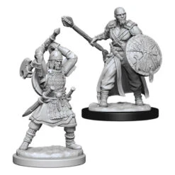 D&D Nolzur's Marvelous Miniatures Assortiment Packs Miniatures à Peindre Human Barbarian Male