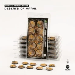 Desert Of Maahl Round Base 25mm (10) -Wargame Spirit Boutique desert of maahl round base 25mm 10 3