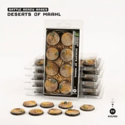 Desert Of Maahl Round Base 32mm (18) -Wargame Spirit Boutique desert of maahl round base 32mm 18 4