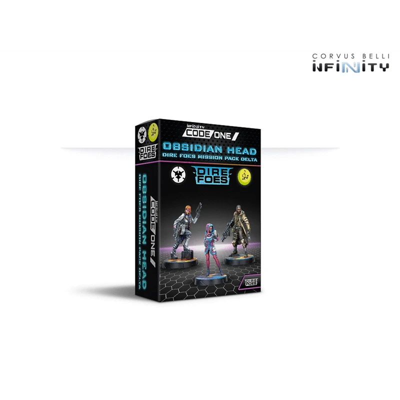 DIRE FOES MISSION PACK DELTA: OBSIDIAN HEAD 1 DIRE FOES MISSION PACK DELTA: OBSIDIAN HEAD