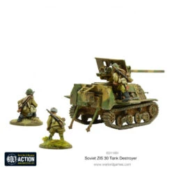 Soviet ZIS-30 Tank Destroyer 6 Soviet ZIS-30 Tank Destroyer -Wargame Spirit Boutique french resistance squad 2