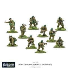 British & Inter-Allied Commandos Starter Army -Wargame Spirit Boutique friendly url autogeneration failed 35