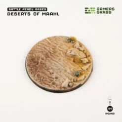 Deserts Of Maahl Bases, Round 100mm (x1) -Wargame Spirit Boutique friendly url autogeneration failed 480