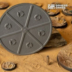 Deserts Of Maahl Bases, Round 100mm (x1) -Wargame Spirit Boutique friendly url autogeneration failed 481