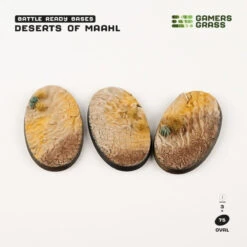 Deserts Of Maahl Bases, Oval 75mm (x3) -Wargame Spirit Boutique friendly url autogeneration failed 486