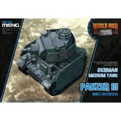 German Medium Tank Panzer III (cartoon Model)