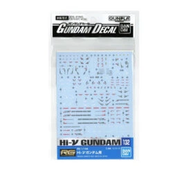 GUNDAM GUNPLA DECAL RG 1/144 132 HI-NU GUNDAM