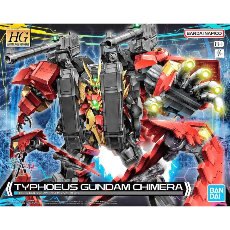 Gundam Gunpla HG 1/144 007 Typhoeus Gundam Chimera 2 Gundam Gunpla HG 1/144 007 Typhoeus Gundam Chimera – Image 2