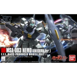 GUNDAM GUNPLA HG 1/144 140 NEMO UNICORN VER -Wargame Spirit Boutique gundam gunpla hg 1 144 140 nemo unicorn ver 1