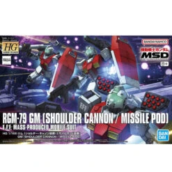GUNDAM GUNPLA HG 1/144 GM SHOULDER CANNON MISSILE POD -Wargame Spirit Boutique gundam gunpla hg 1 144 gm shoulder cannon missile pod 1