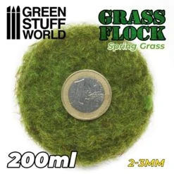 Herbe Statique 2-3mm- SPRING GRASS - 200ml -Wargame Spirit Boutique herbe statique 2 3mm autumn fields 200ml 11