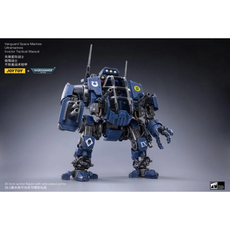 Joy Toy 40k Figurine 1/18 Ultramarines Invictor Tactical Warsuit 22 Cm 2 Joy Toy 40k Figurine 1/18 Ultramarines Invictor Tactical Warsuit 22 Cm – Image 2