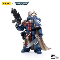 Joy Toy 40k Figurine 1/18 Ultramarines Primaris Captain Sidonicus 12 Cm