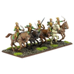 KINGS OF WAR - ELFES - TROUPE DE CAVALIERS DE LA BRISE ARGENTEE