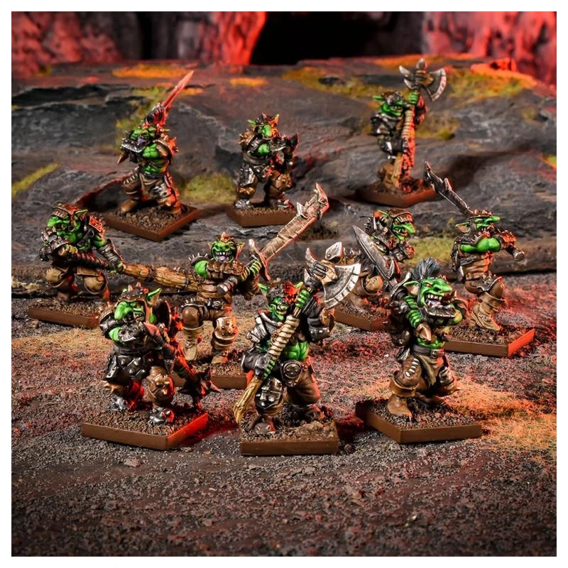 KINGS OF WAR - GOBELINS - TROUPE D'OREILLARDS 1 KINGS OF WAR - GOBELINS - TROUPE D'OREILLARDS