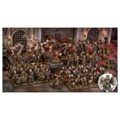 KINGS OF WAR - NAINS ABYSSAUX - MEGA ARMEE