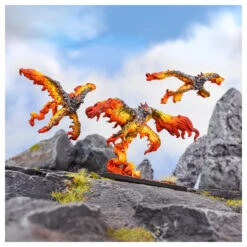 KINGS OF WAR - SALAMANDRES - REGIMENT D'AILES ARDENTES