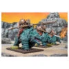 KINGS OF WAR - SALAMANDRES - REGIMENT DE CAVALIERS SUR RHINOSAURE -Wargame Spirit Boutique kings of war salamandres regiment de cavaliers sur rhinosaure