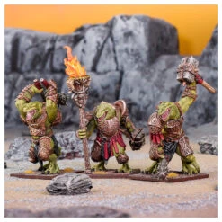 KINGS OF WAR - SALAMANDRES - REGIMENT DE TYRANS