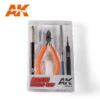 Set D'Outils De Base AK -Wargame Spirit Boutique magnet cyanocrylate glue 99 cyano ak