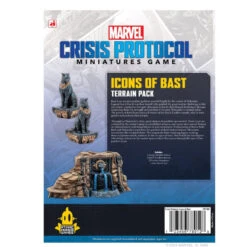 Marvel Crisis Protocol : Icons Of Bast - Terrain Pack -Wargame Spirit Boutique marvel crisis protocol icons of bast terrain pack 3