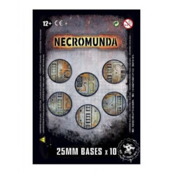 Socles Necromunda De 25mm