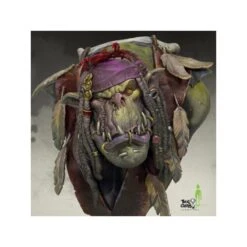 Papa Jambo The Mighty Shaman Bust -Wargame Spirit Boutique papa jambo the mighty shaman bust 2