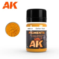 PIGMENT OCHER RUST - AK