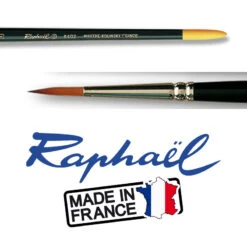 Pinceau Raphaël Kolinsky 8402 N°3 Pointe Extra Fine