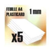 Plaque De Plasticard - 1 Mm - COMBOx5 Feuilles -Wargame Spirit Boutique plaque de plasticard 1 mm combox5 feuilles